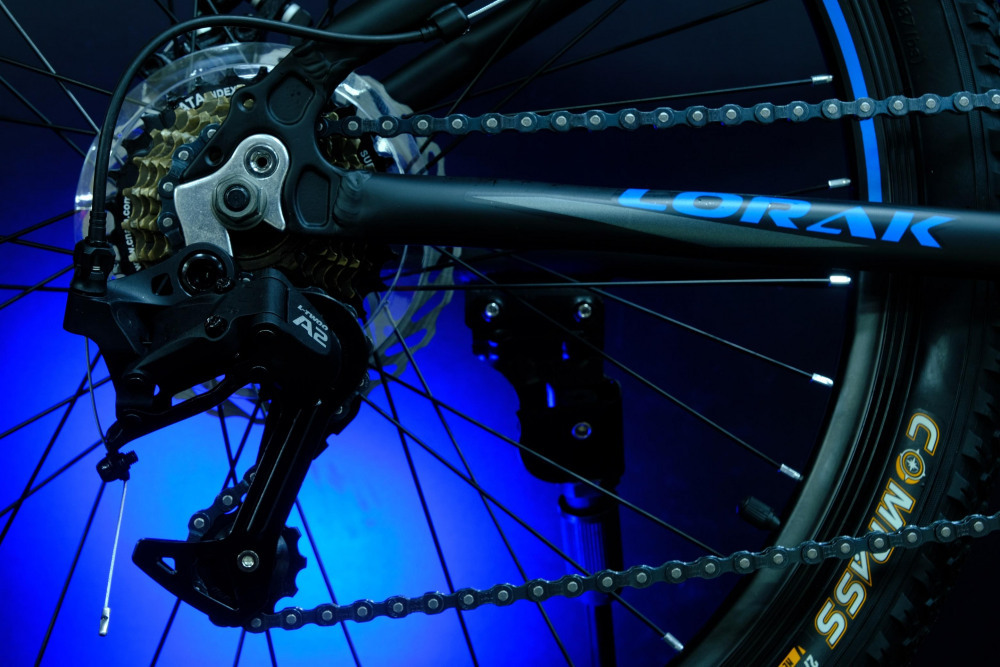 LORAK Safe 24 Матовый Чёрный/Синий