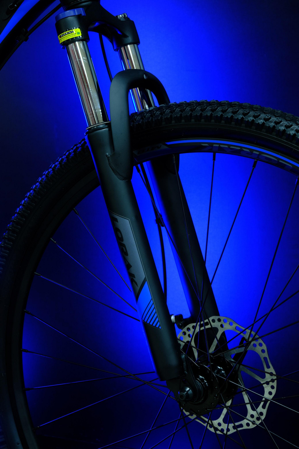 LORAK M-07 Prom Матовый Чёрный/Синий 17р (на рост 155-173)