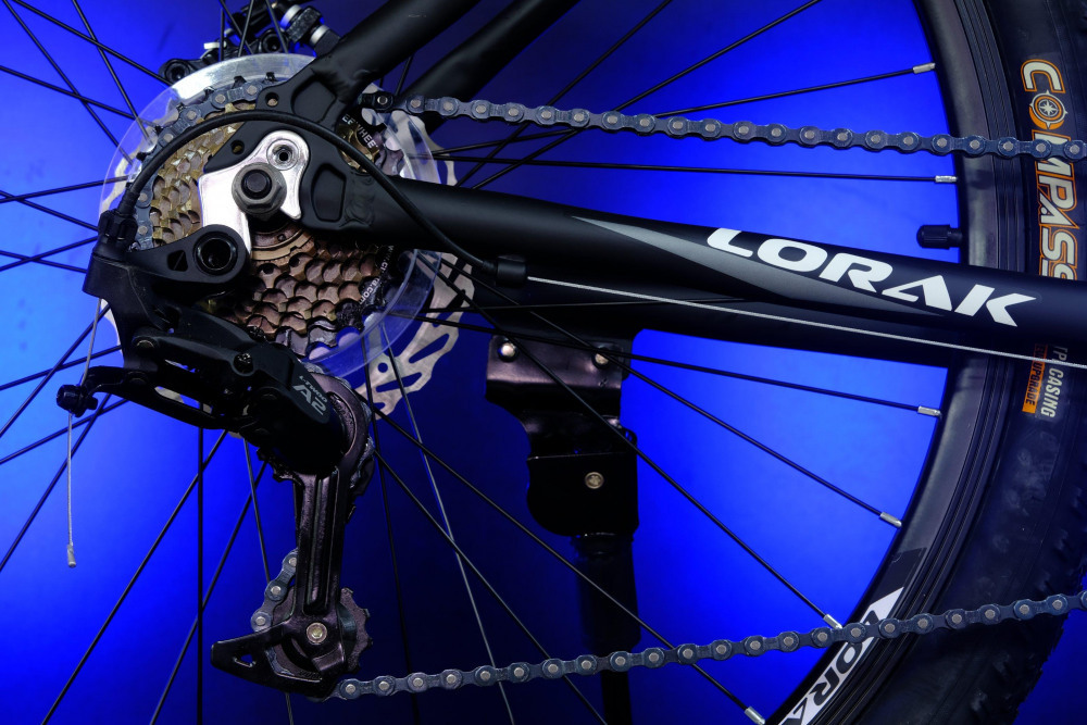 LORAK Safe Cross 27,5 Матовый Чёрный/Белый